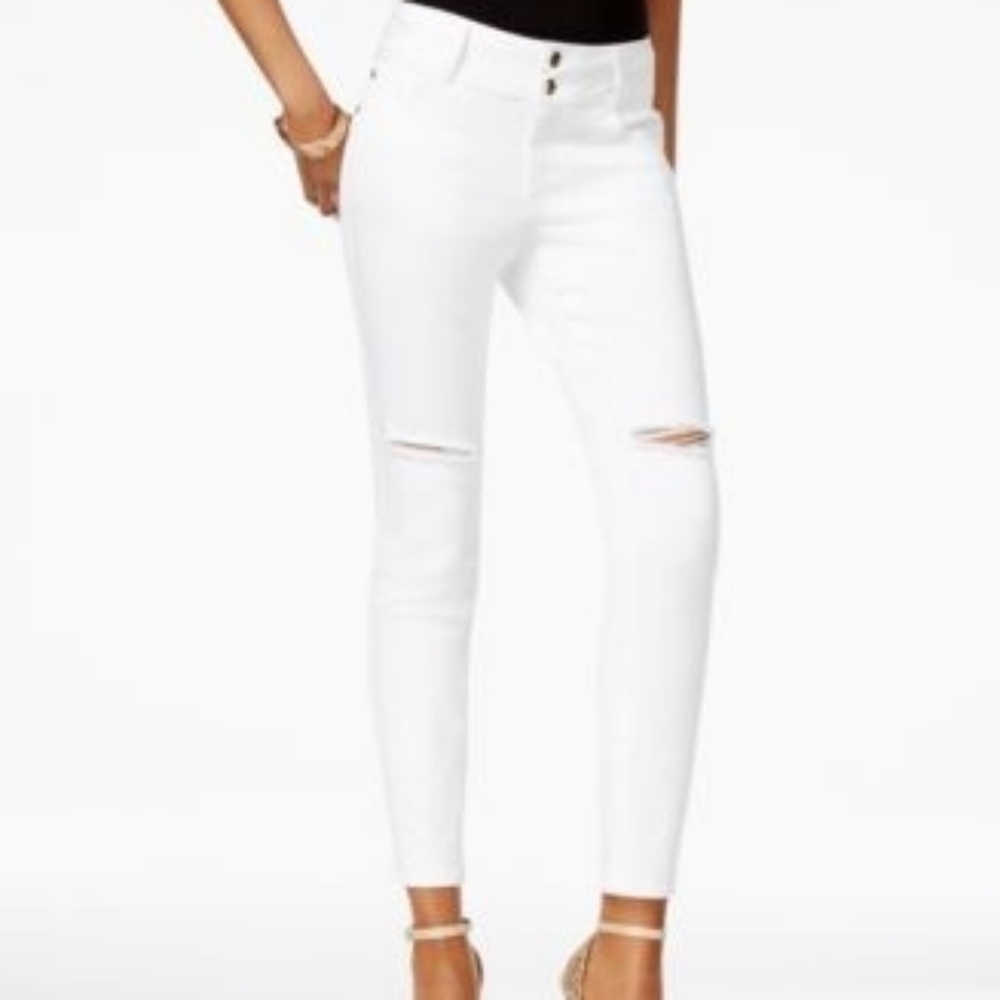 Thalia Sodi  Ripped Skinny Jeans